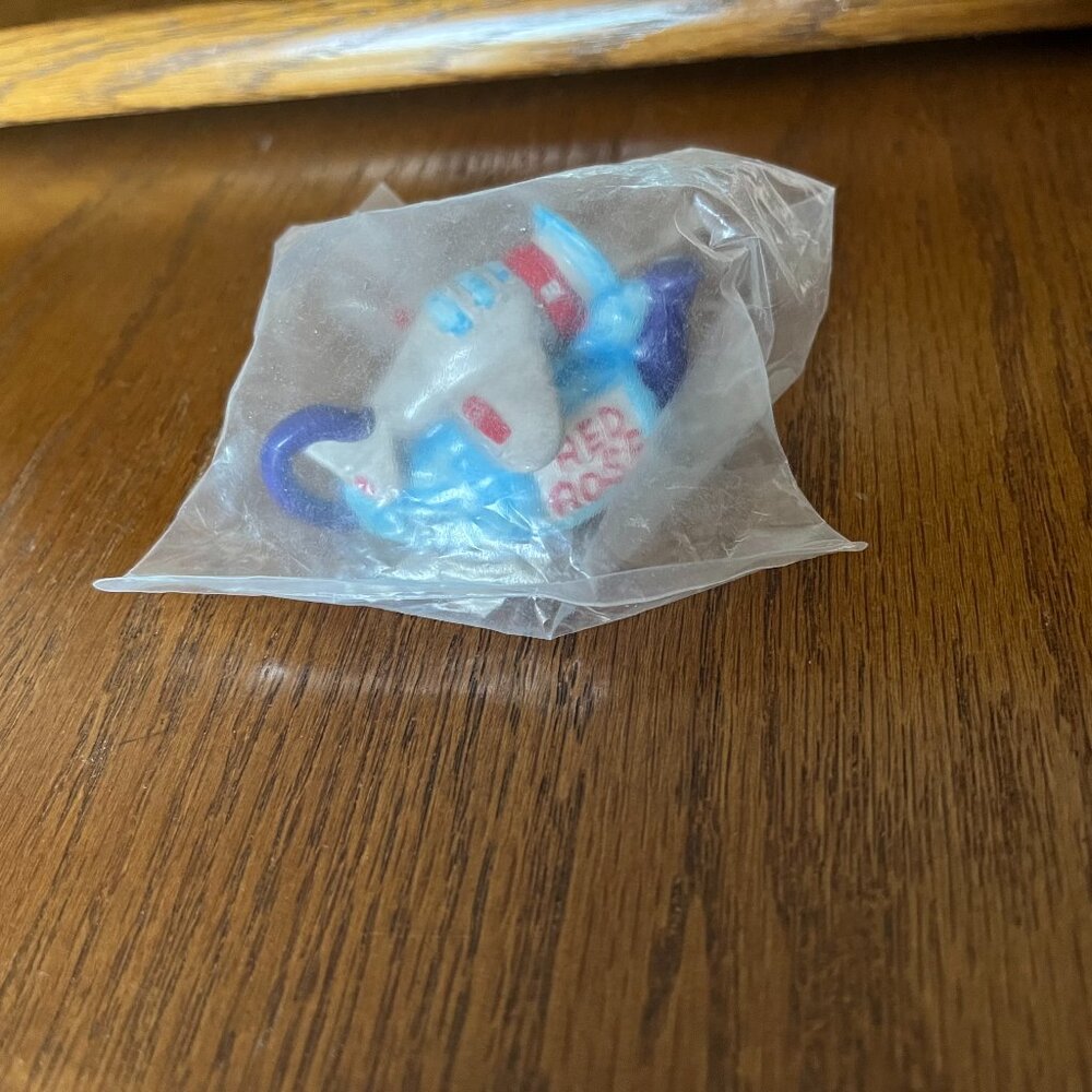 RED ROSE MINI TEAPOT - PLANE - NEW IN PACKAGING